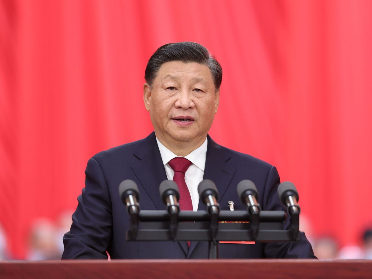 Foto: Xi Jinping, en la apertura del Congreso del PCCh. (EFE/Xinhua Yao Dawei)