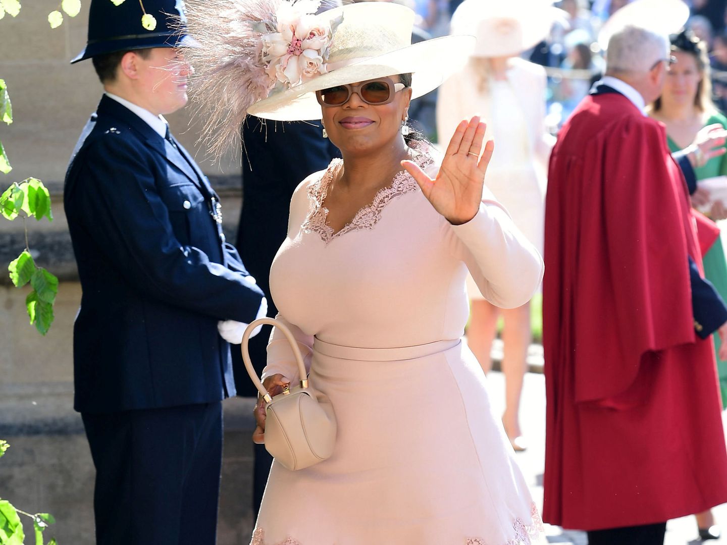 Oprah Winfrey, en la boda de Harry y Meghan. (Reuters)