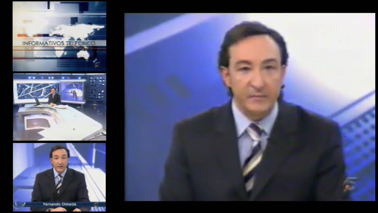 El periodista Fernando Olmeda en Telecinco. (Mediaset)