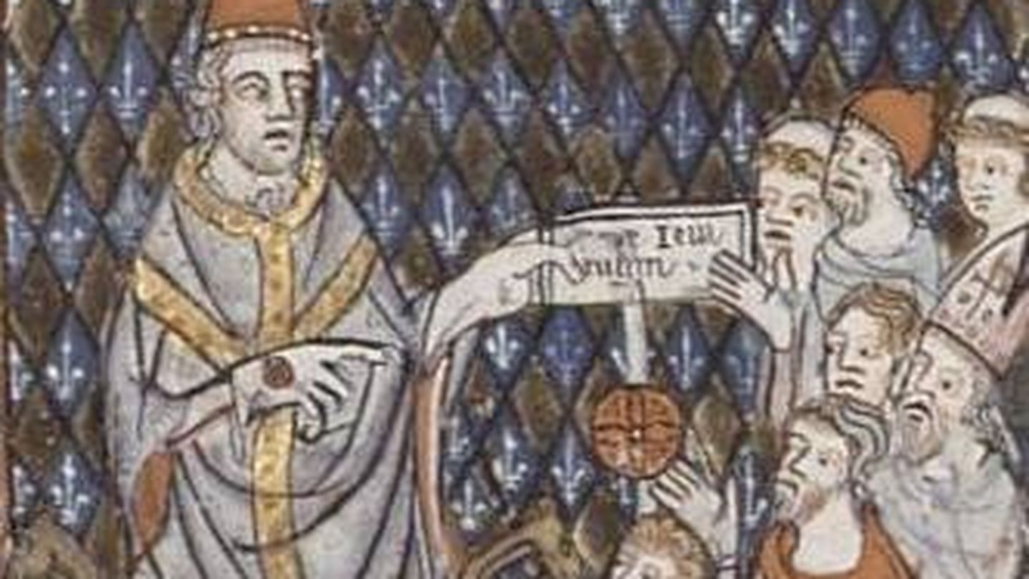 Imagen de Calixto I durante su pontificado. 
