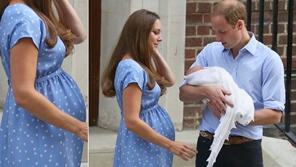 Foto de La tripita posparto de Kate Middleton, motivo de polémica en Reino Unido