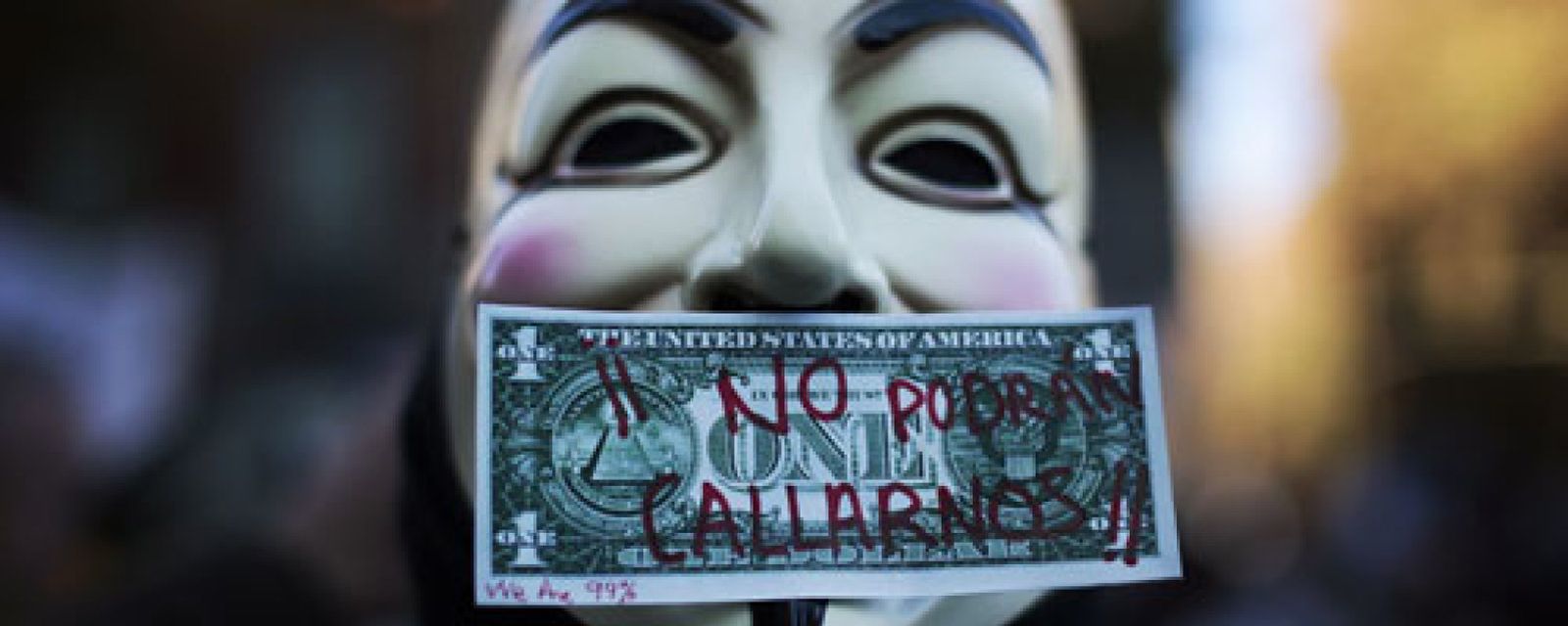 Foto: Anonymous lanza el mayor ataque informático contra EEUU y la industria musical