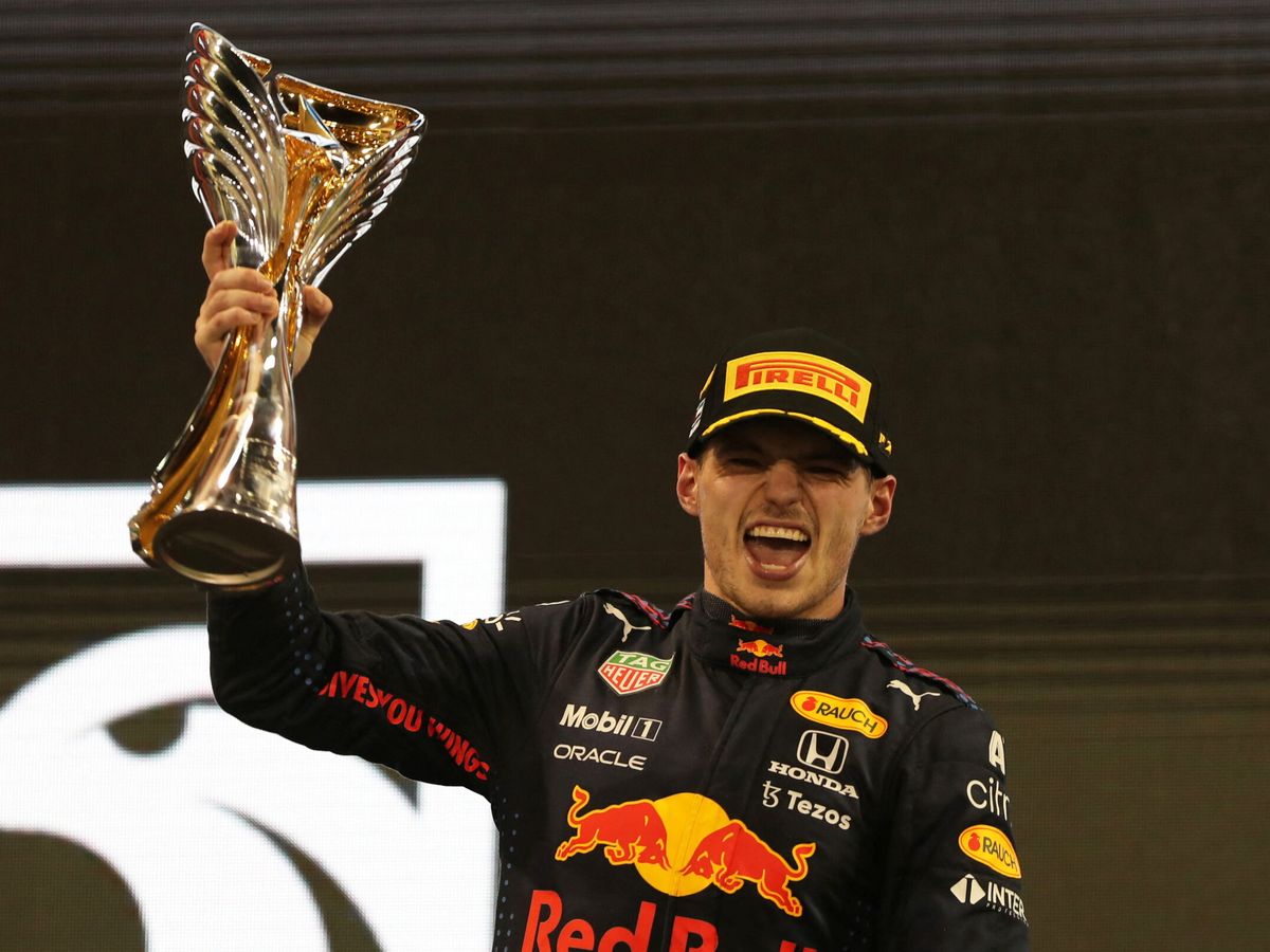 Foto: Verstappen, campeçon del mundo de F1. (Reuters/Kamran Jebreili)