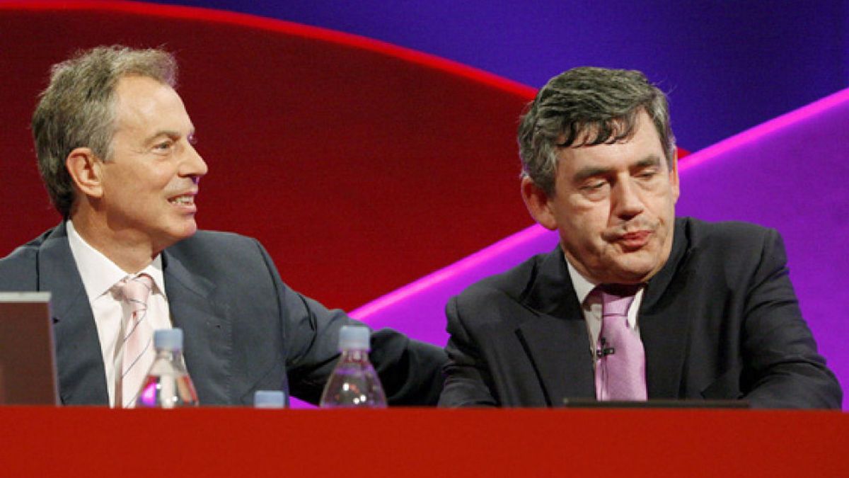 Un ovacionado Brown reclama su derecho a suceder a Tony Blair