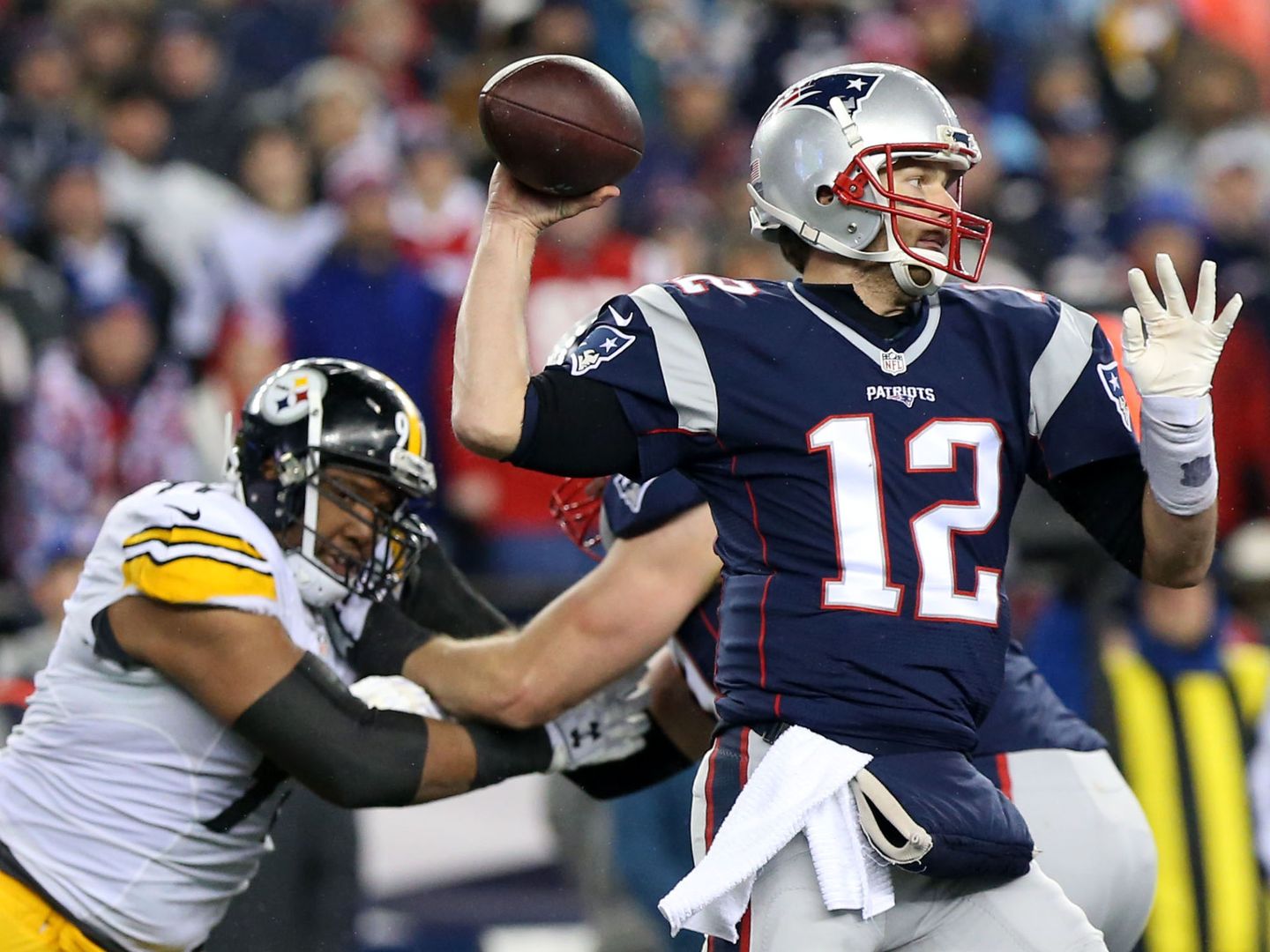 Tom Brady, 'quarterback' de los New England Patriots (Geoff Burke/USA TODAY Sports)