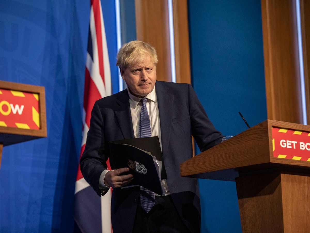 Foto: El primer ministro británico, Boris Johnson, el pasado 4 de enero. (Getty/Pool/Jack Hill)