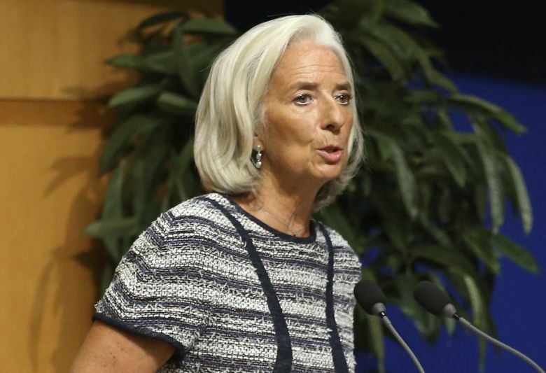 Christine Lagarde, directora gerente del FMI (EFE)