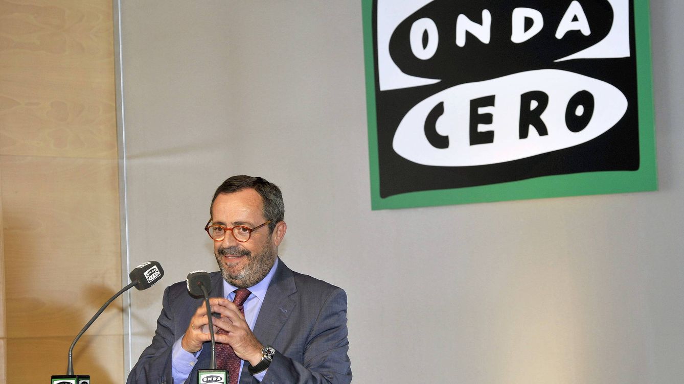 Foto: Javier González Ferrari, hasta ahora presidente de Onda Cero (EFE).