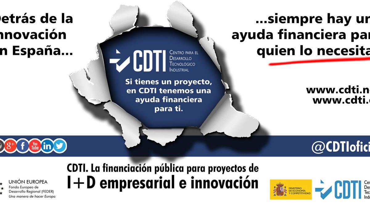 El CDTI financia proyectos de investigación en cooperación de hasta 20 millones