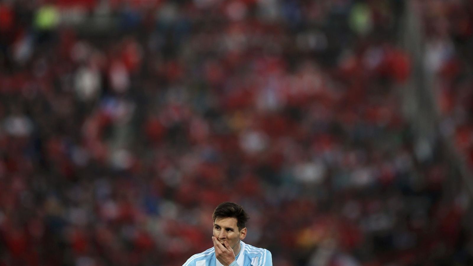 Foto: Messi está hundido tras no ganar la Copa América (Reuters)