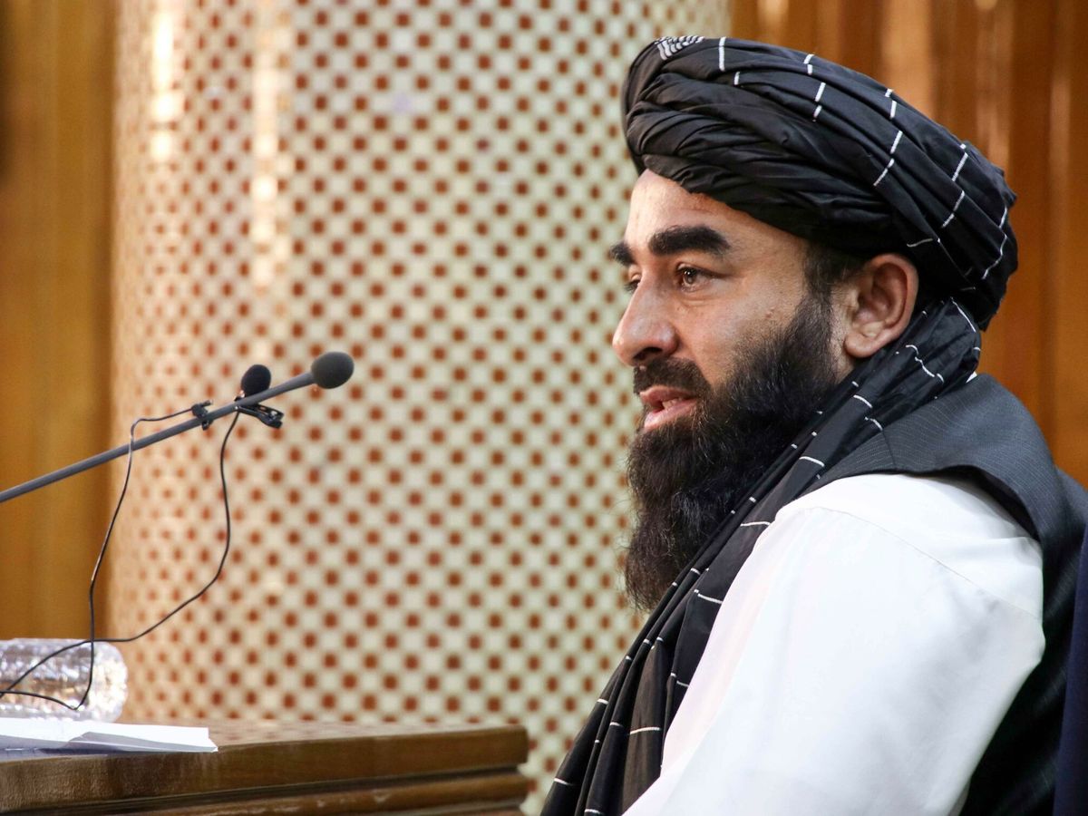 Foto: El principal portavoz de los talibanes, Zabihullah Mujahid. (EFE)