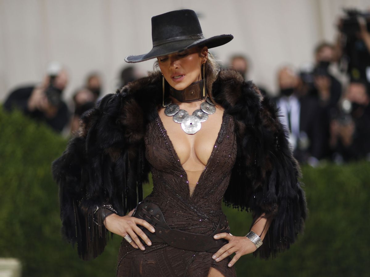 Foto: Jennifer Lopez, una de las grandes estrellas de la noche. (Reuters)