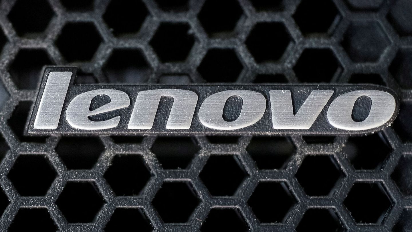 Logo de Lenovo. 