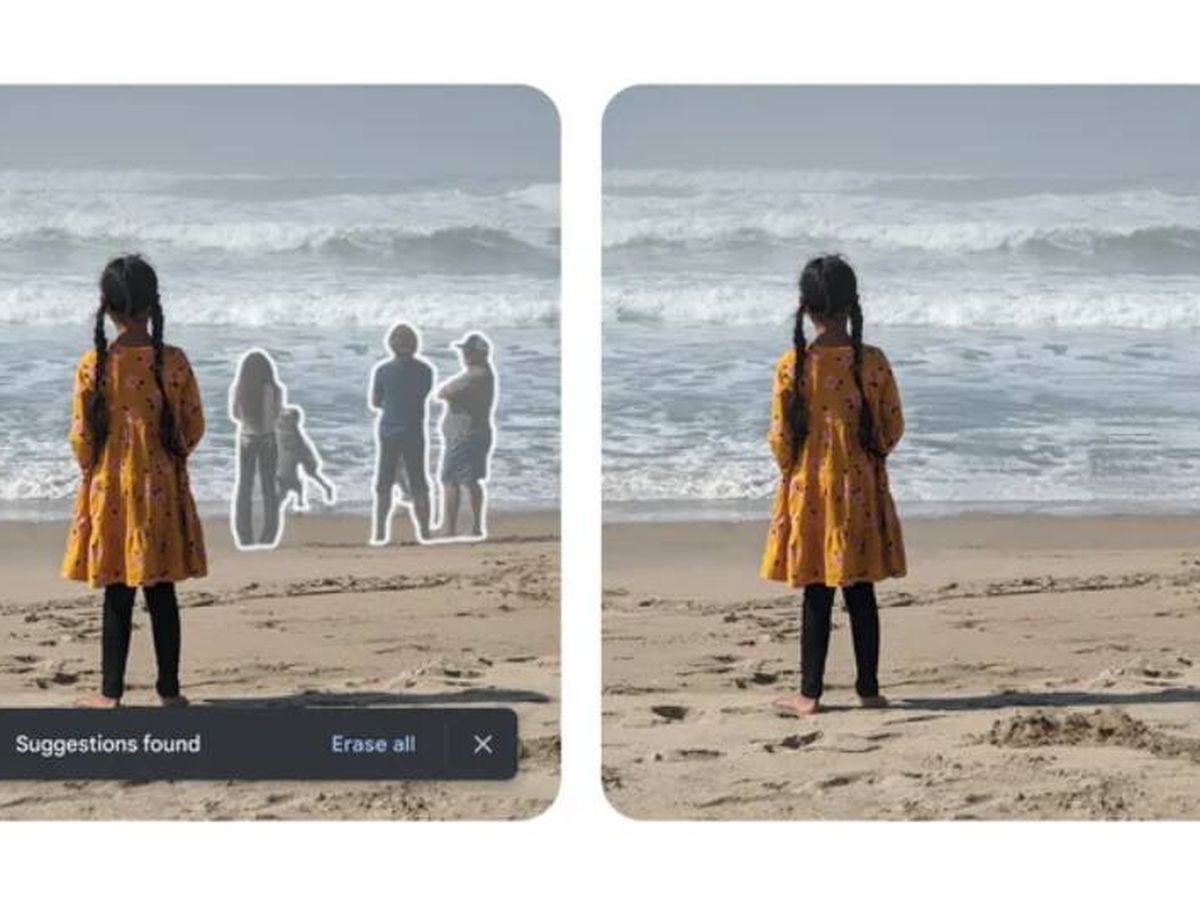 Foto: Cómo usar el sencillo borrador de Google para eliminar lo que quieras de tus fotos desde tu móvil (Google)