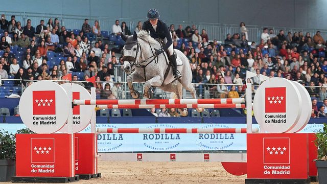 Sira, participando en la Madrid Horse Week 2023. (Oxer Sport)