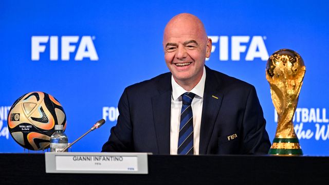 El presidente de la FIFA, Gianni Infantino. (Reuters/FIFA)