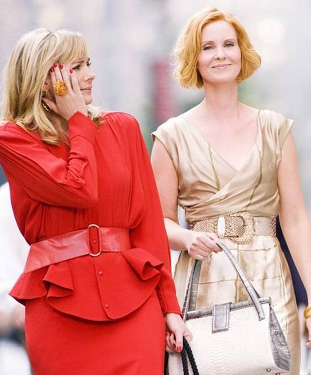 Foto: Kim Cattrall y Cynthia Nixon en una imagen de 'Sexo en Nueva York'.