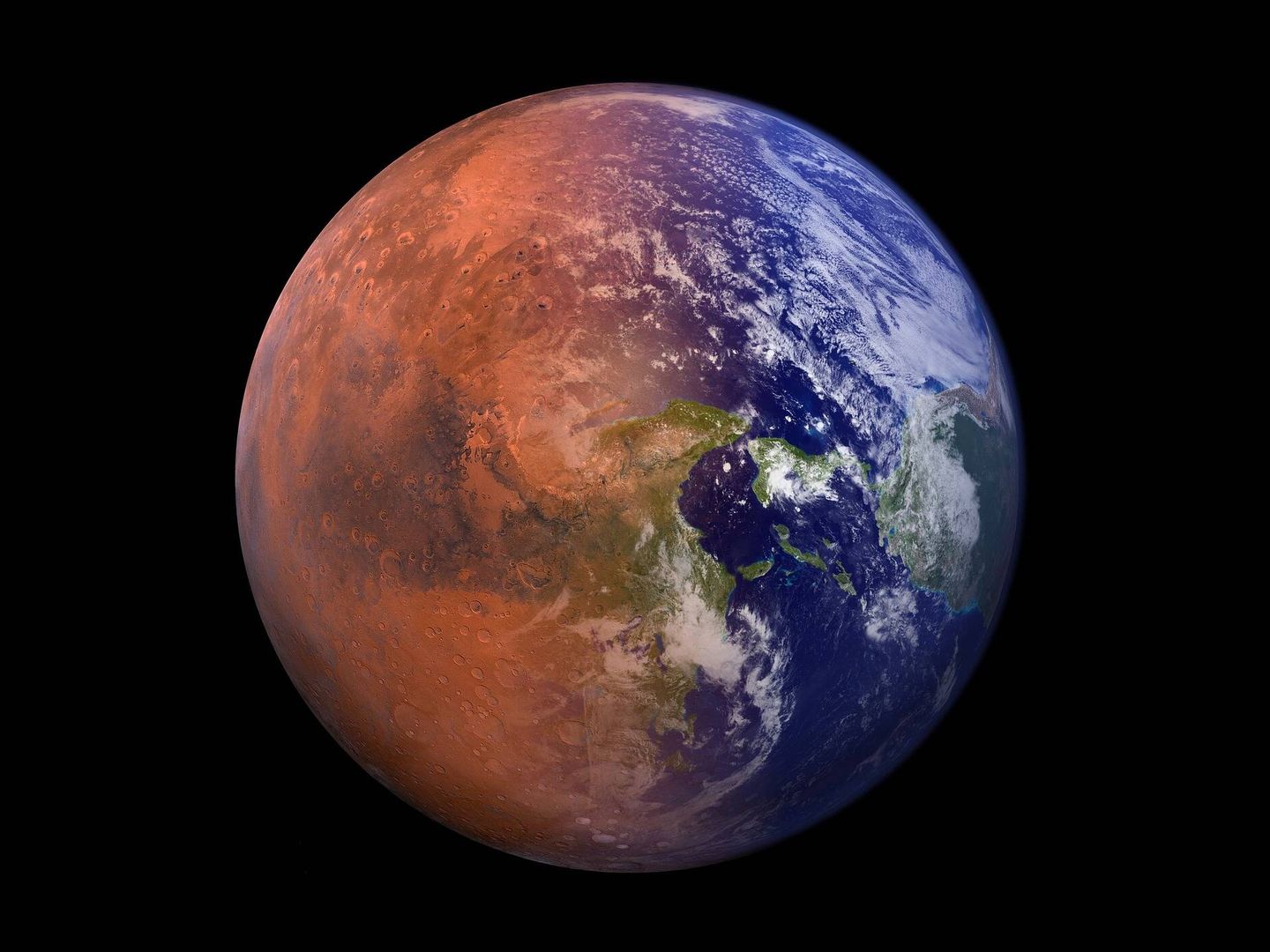 Green aseguran que podemos volver a convertir Marte en un planeta azul. (Pixabay)