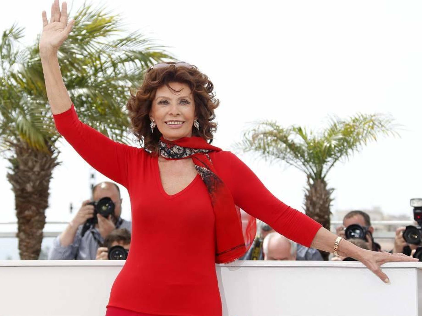 Sophia Loren tiene 83 años, y cualquiera lo diría. (EFE)