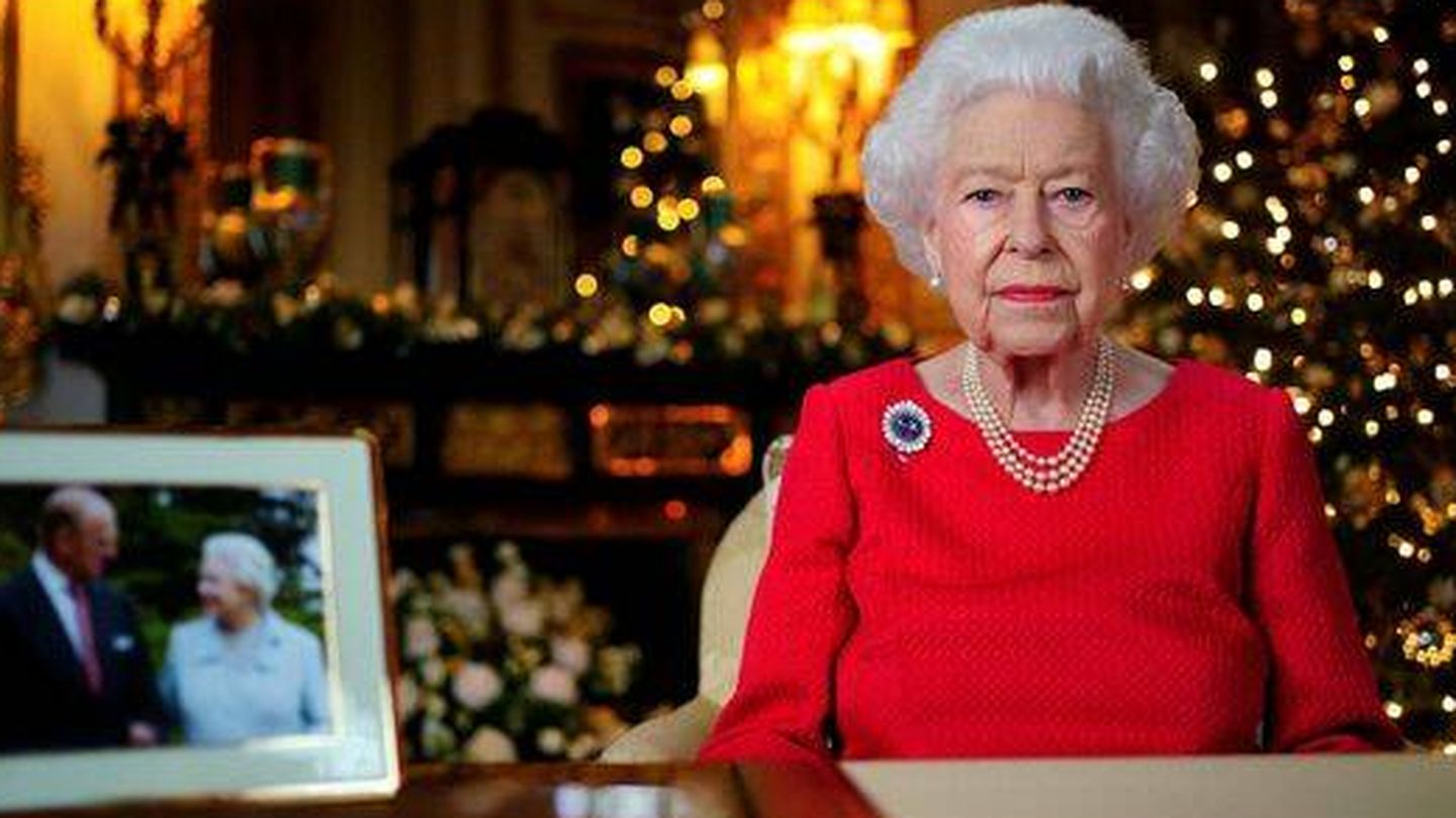 La reina Isabel II, en su discurso de Navidad de este año. (Reuters)