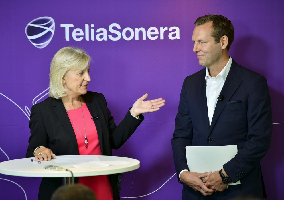 Foto: El presidente de TeliaSonera, Johan Dennelind (EFE)