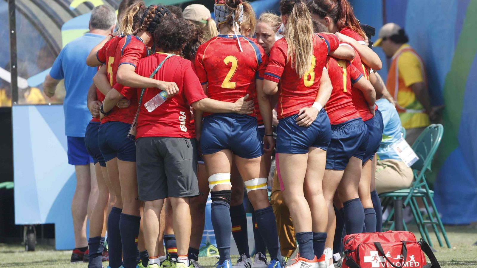 Foto: El equipo español de rugby (EFE)