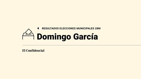 Resultados y ganador en Domingo García durante las elecciones del 28-M, escrutinio en directo
