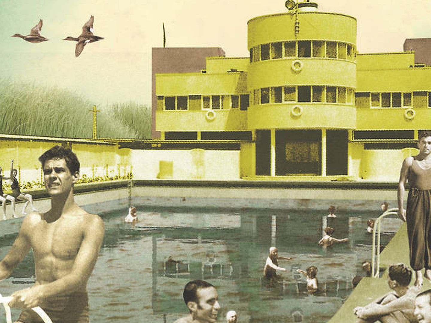 La piscina La Isla, conocida como 'la playa de Madrid'