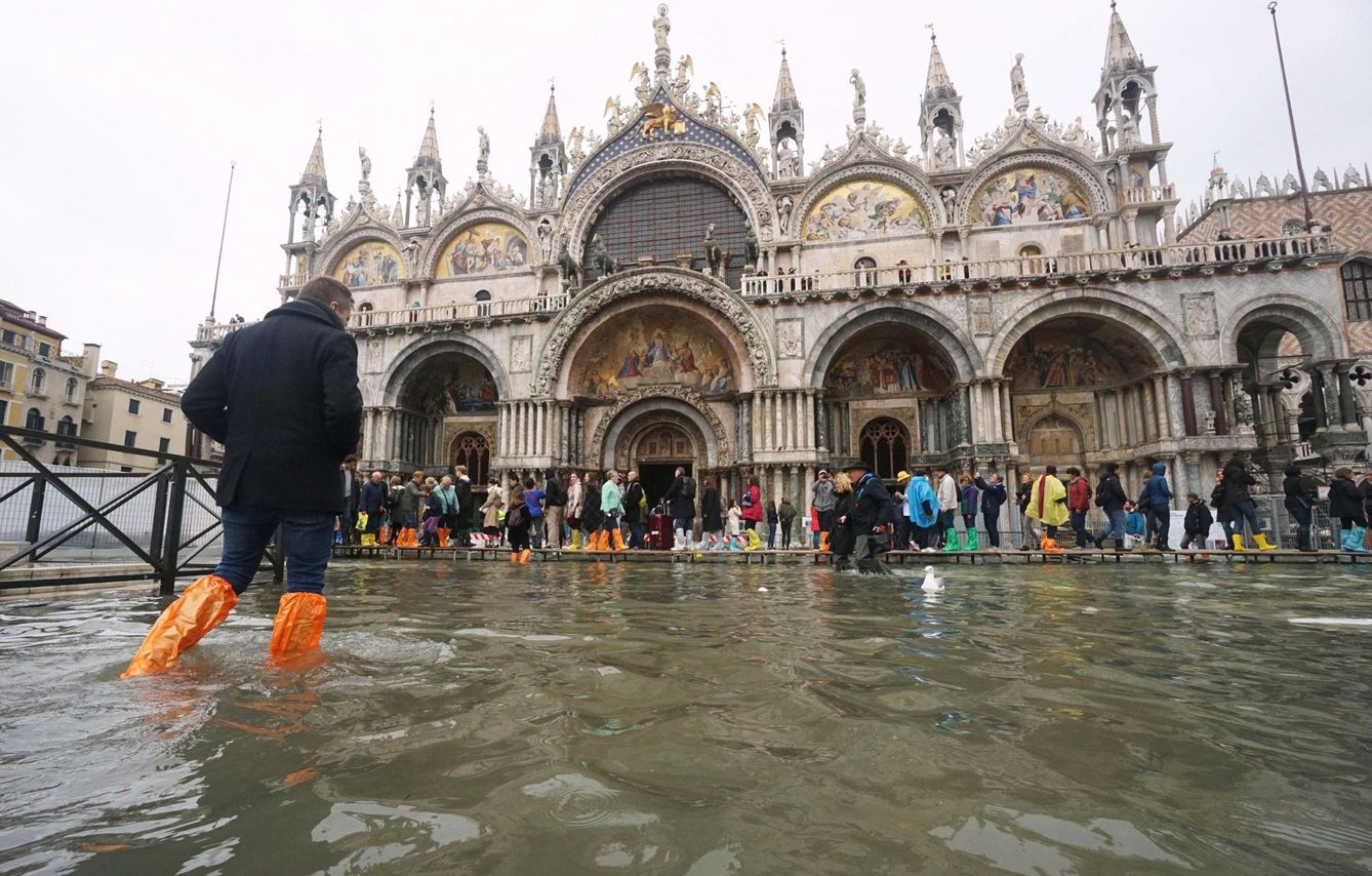 Inundaciones en Venecia el pasado año. (EFE)