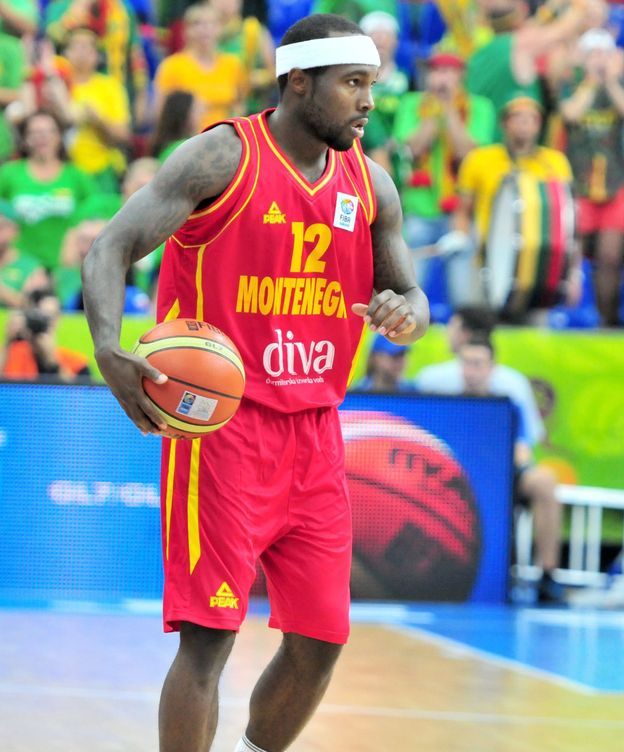 Foto: Tyrese Rice debutó con Montenegro en el EuroBasket 2013. (EFE)