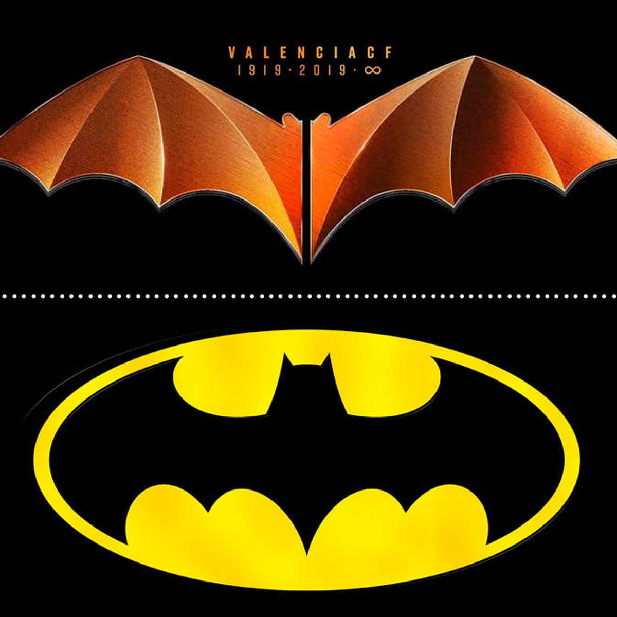 Batman contra el Valencia CF: DC Comics denuncia el murciélago del  centenario