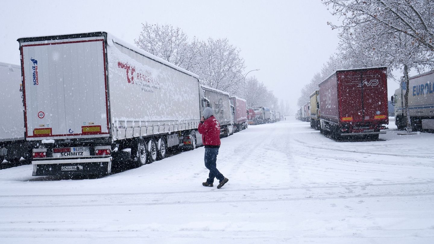 Los camioneros denuncian que las cooperativas de trabajo fomentan la precariedad. (EFE)