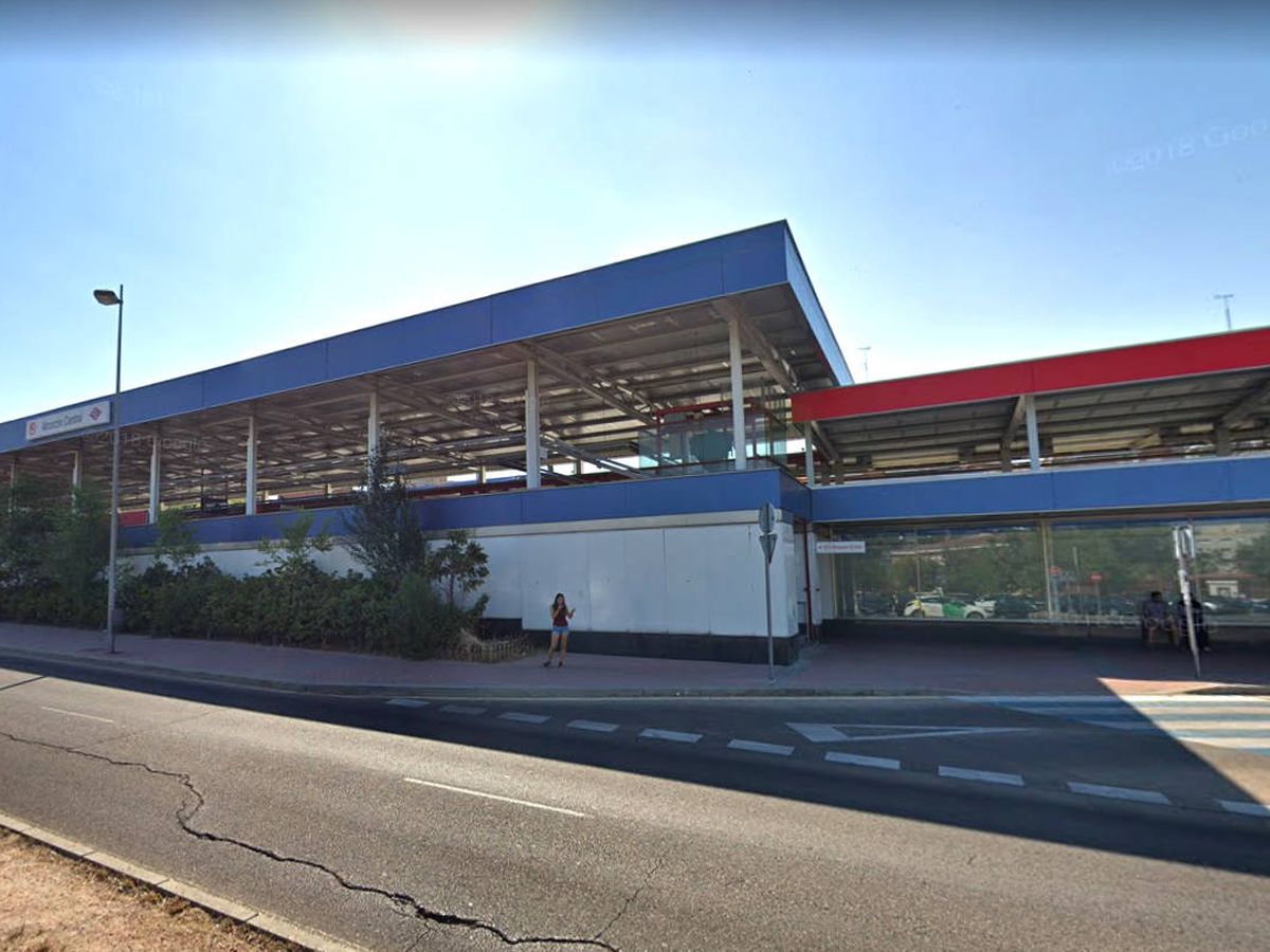 Foto: La estación de Renfe de Alcorcón Central donde se encontraron los décimos de lotería perdidos (Foto: Google Maps)