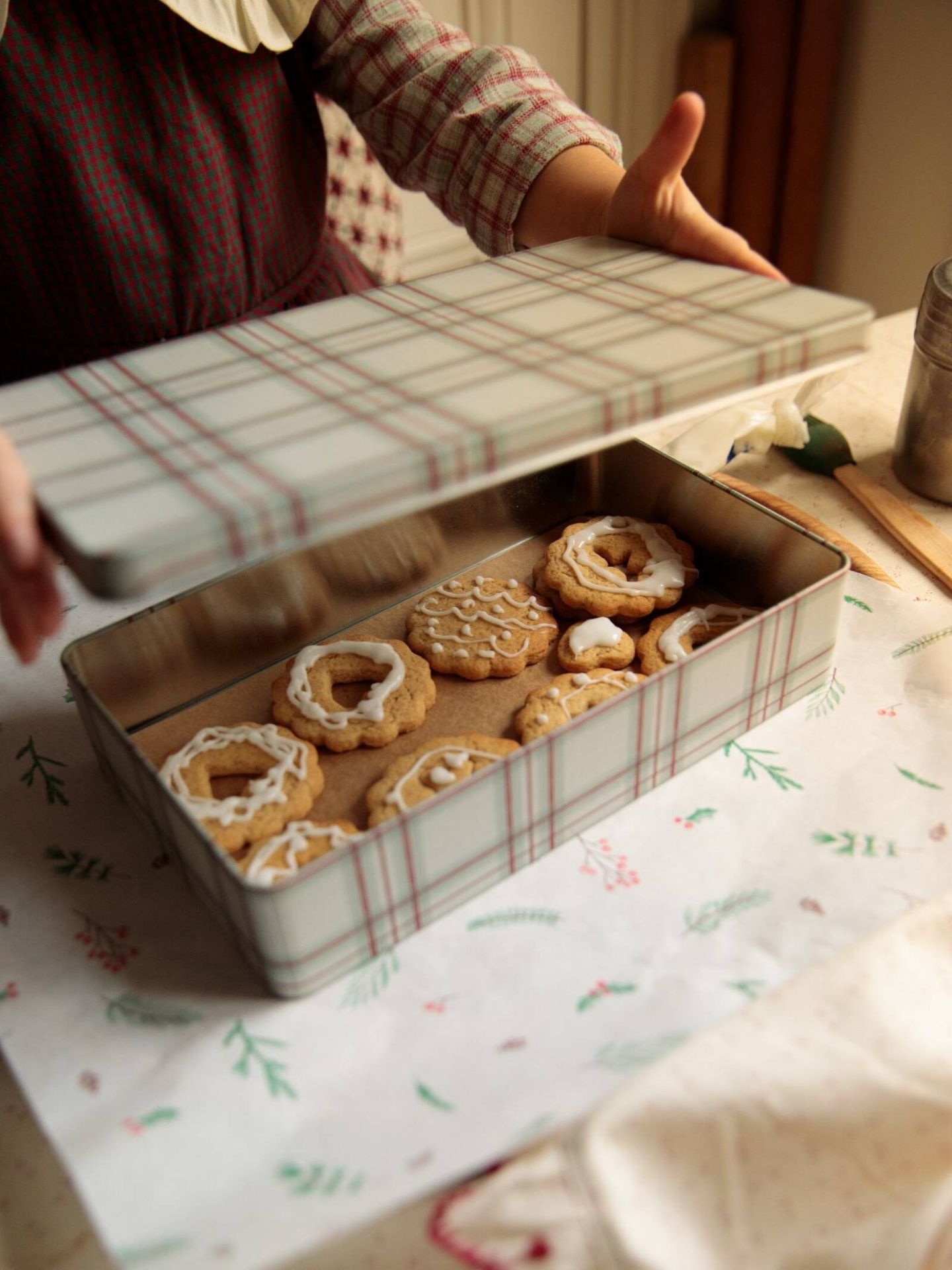 Receta de galletas de mantequilla y miel de Zara Home. (Cortesía/Zara Home)