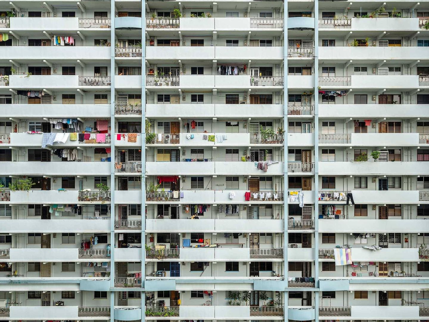 Edificio construido en 1963 en Singapur. (Reuters)