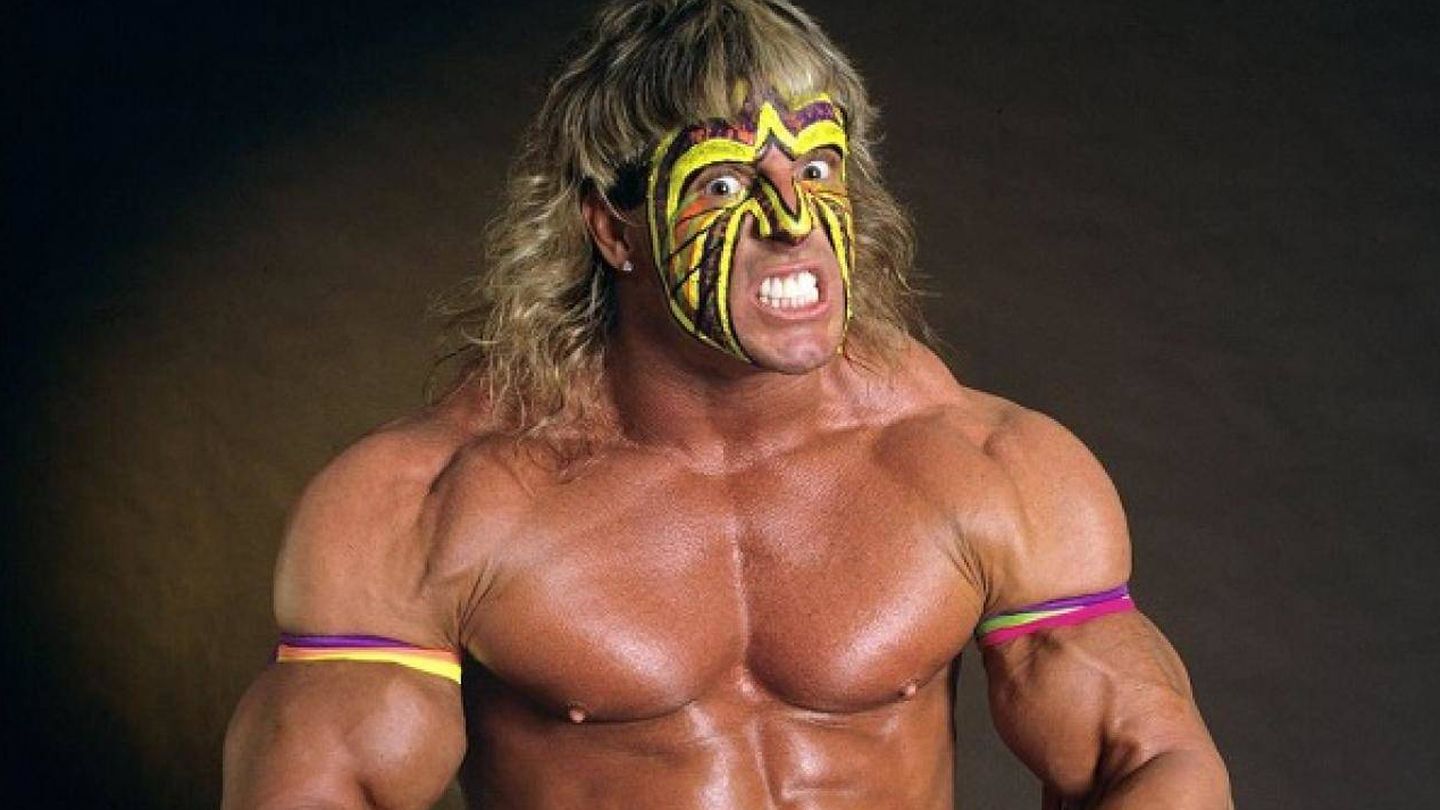 La impresionante musculatura de Ultimate Warrior en 1992. (WWE)