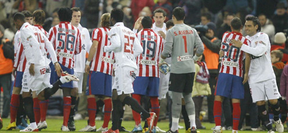 Foto: Atlético de Madrid y Sevilla, dos equipos condenados a enfrentarse