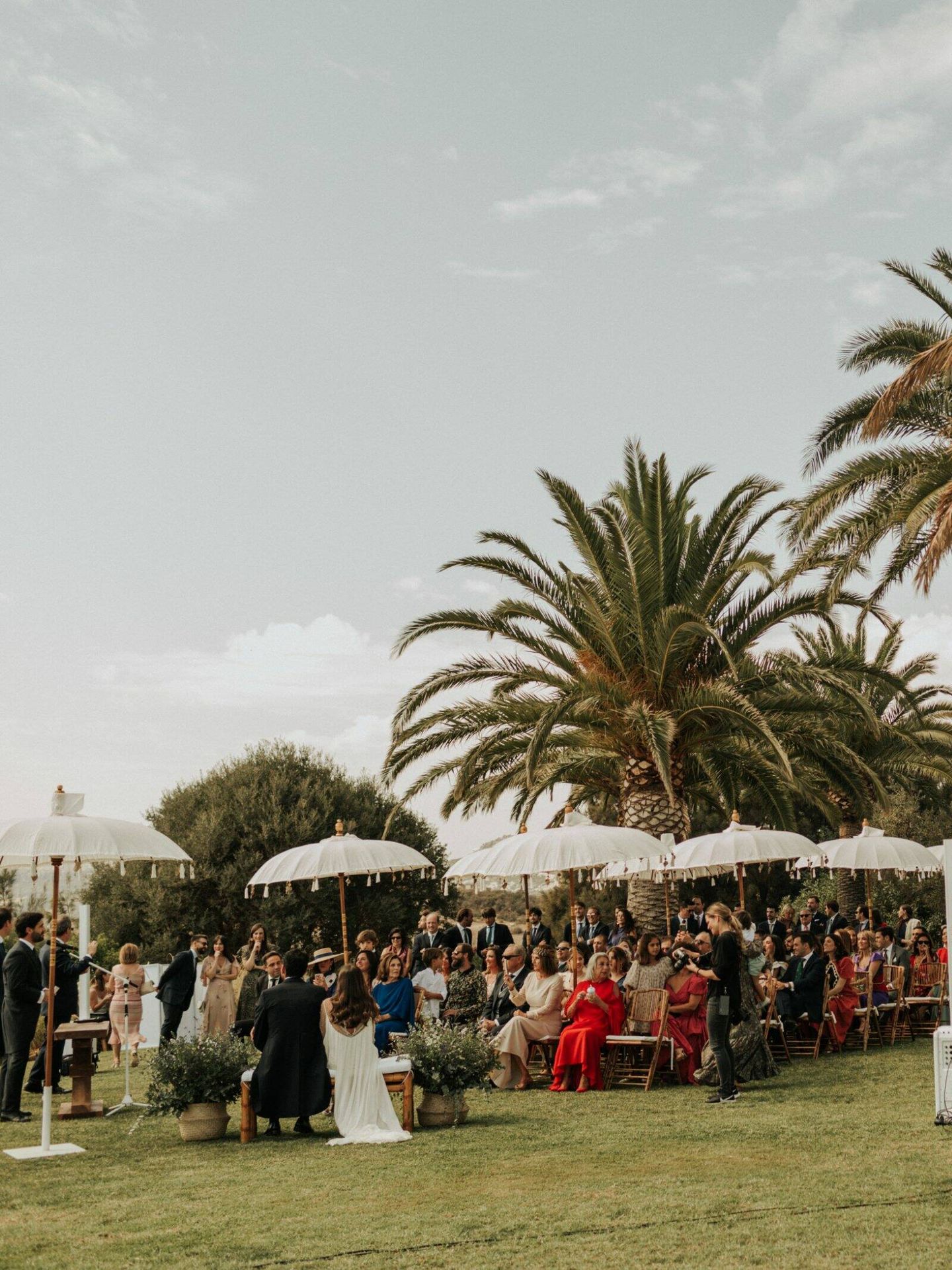 La boda de Begoña en Marbella. (Foto Lucía Jiménez)