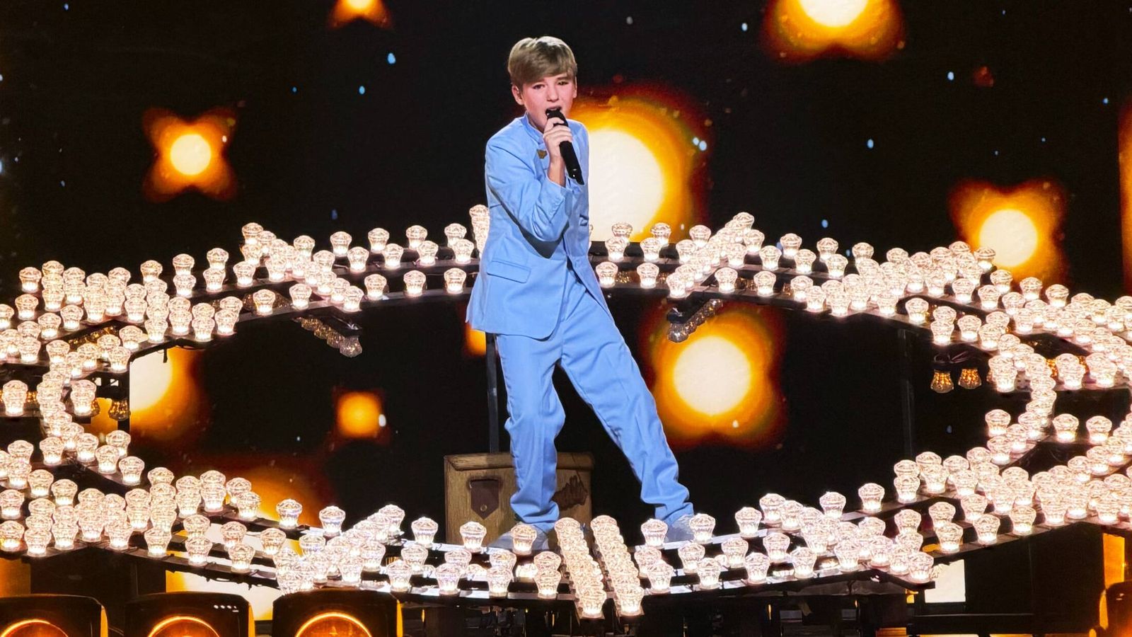 Así ha sido la actuación de España en Eurovisión Junior 2026: Lucas Paulano brilla con 'Cuore bello (Te quiero, te quiero)'