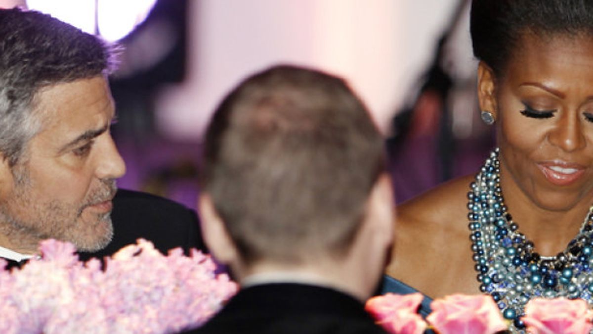 George Clooney celebra una cena en Ginebra para recaudar fondo para Obama por 15.000 dólares