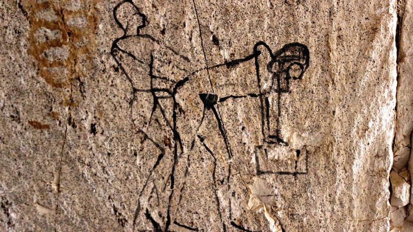 Hatshepsut y Senenmut.