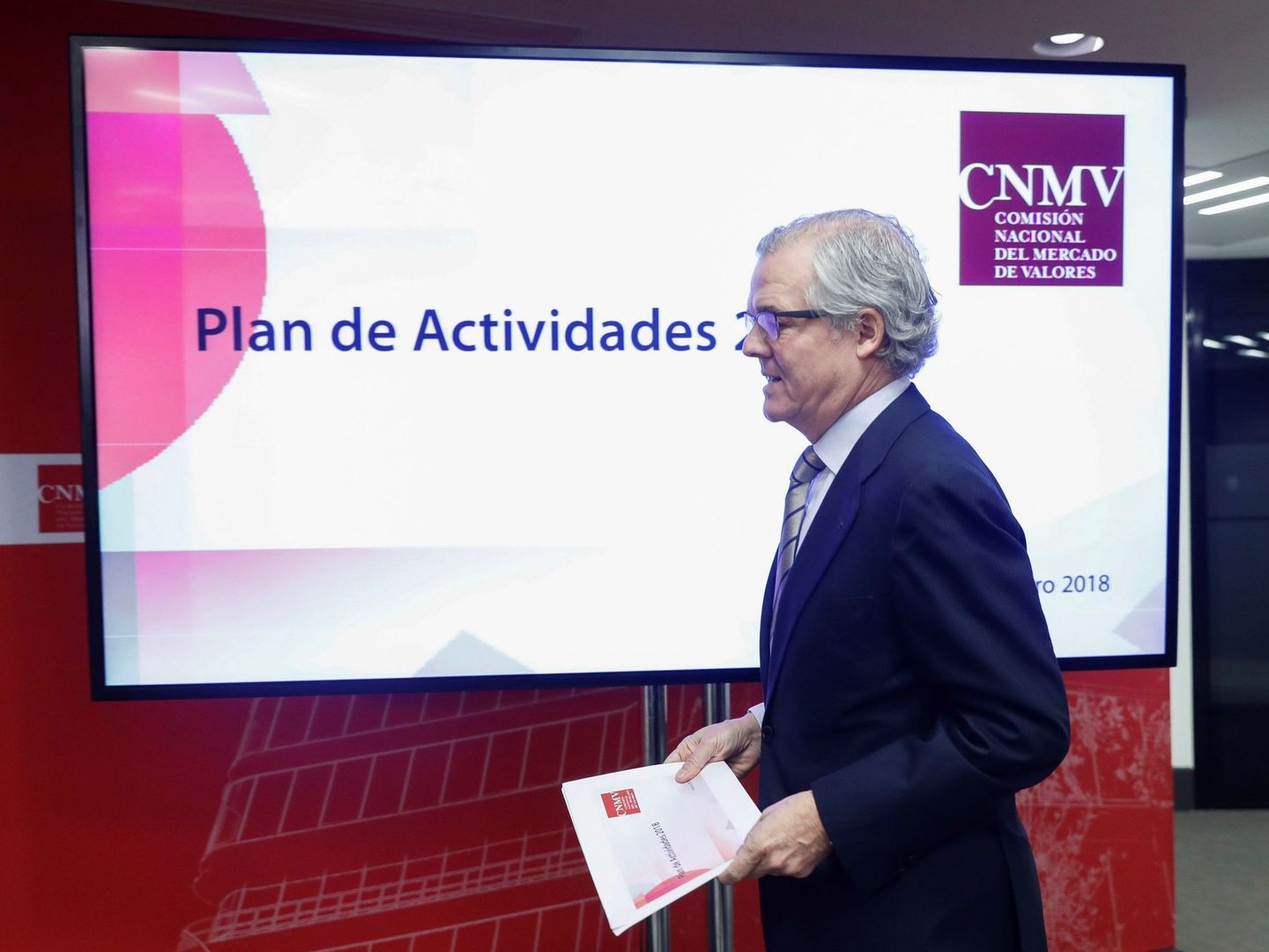 El presidente de la CNMV, Sebastián Albella. (EFE)