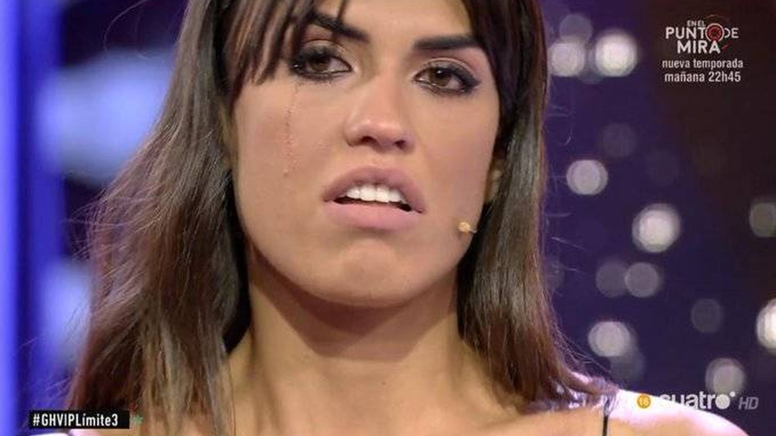 Foto: Sofía Suescun llorando en 'GH VIP 7'. (Telecinco)