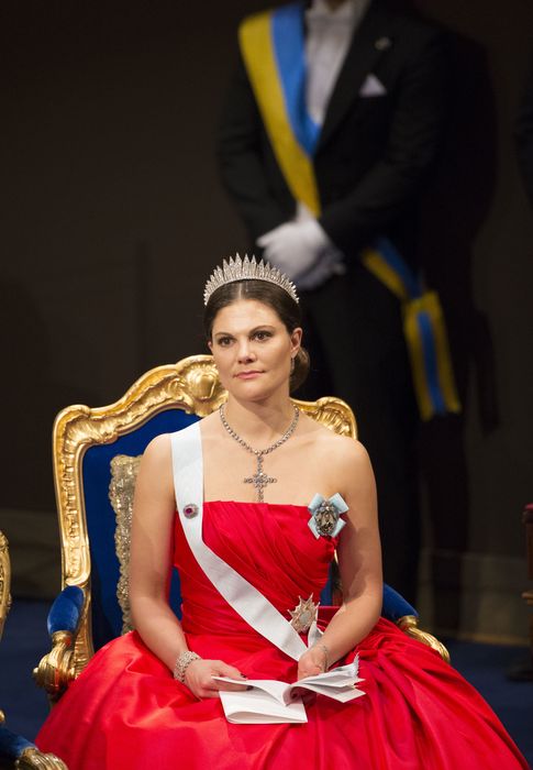 Foto: Victoria de Suecia, en la ceremonia de los Nobel (Gtres)