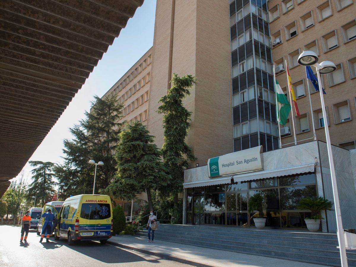 Foto: Vista general del Hospital San Agustín de Linares, Jaén. (EFE)