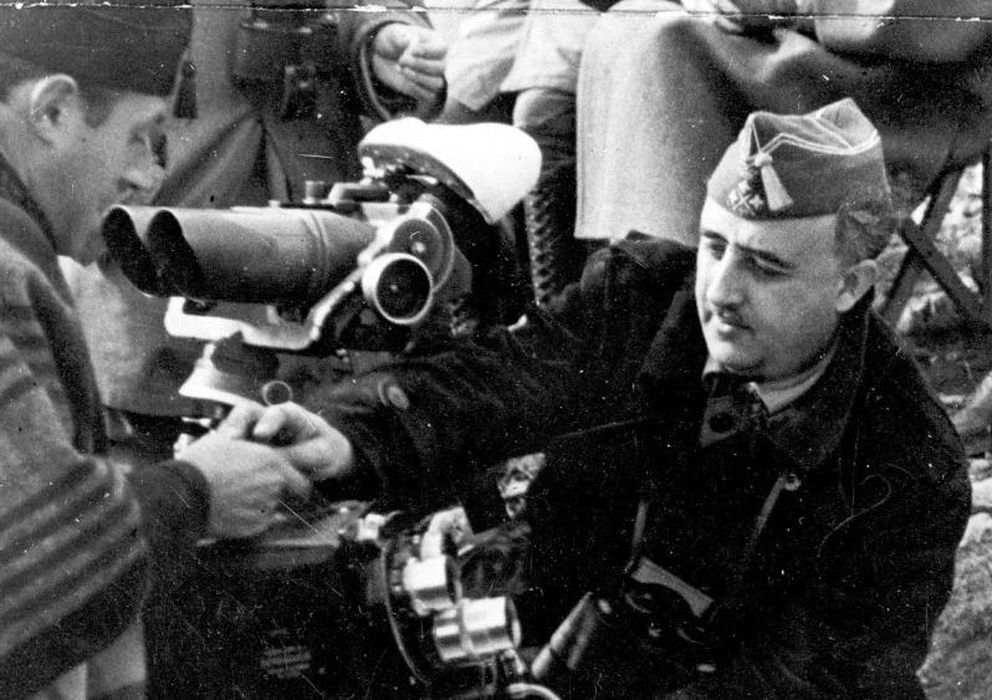 Foto: Francisco Franco en los años de la Guerra Civil