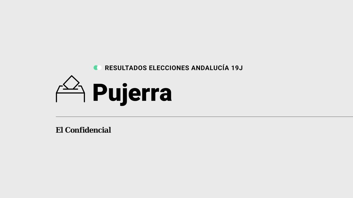 Resultados en Pujerra: elecciones de Andalucía 2022 al 100% de escrutinio