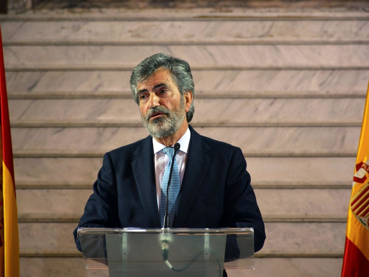 Foto: Carlos Lesmes, presidente del CGPJ. (EFE)