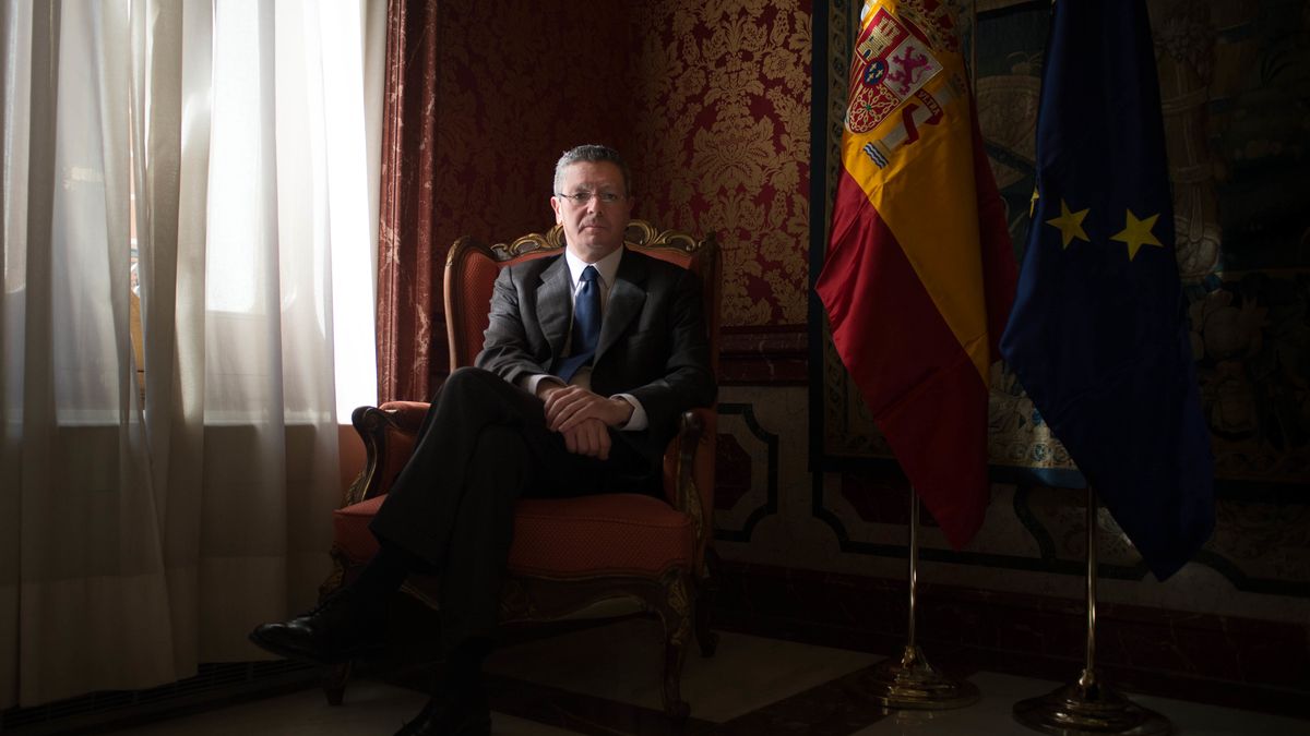 Gallardón acaricia la idea de dimitir desde julio: la puntilla llegó en Sigüenza