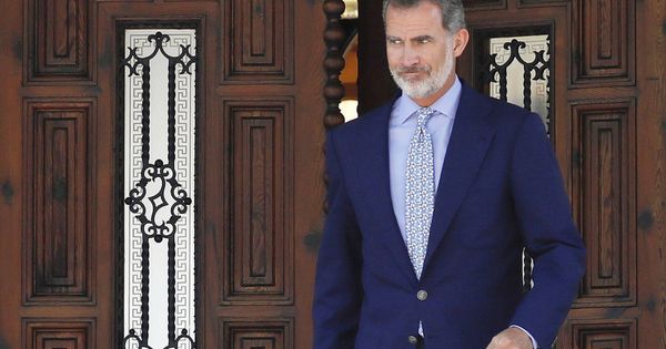 Foto: El rey Felipe VI en Marivent. (Reuters)